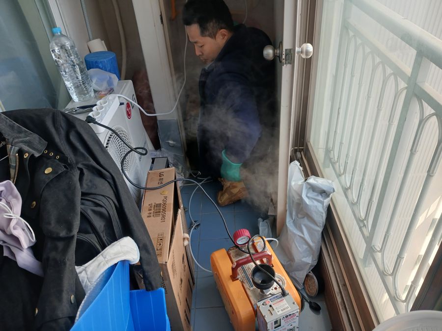 강서구 보일러실 스팀해빙기 언수도녹임작업